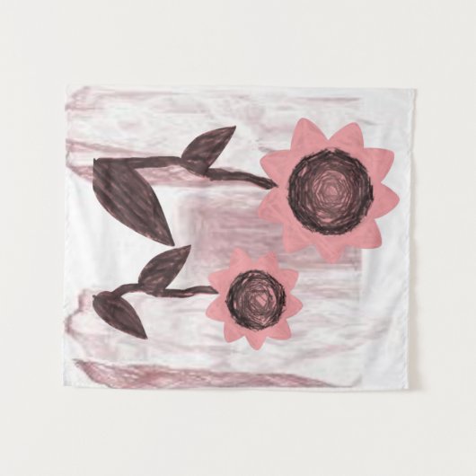 Zonnebloem Wandkleed (Voorkant (horizontaal))