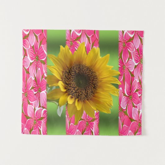 Zonnebloem Wandkleed (Voorkant (horizontaal))