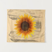 Zonnebloem Wandkleed (Voorkant (horizontaal))