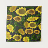 Zonnebloem Wandkleed (Voorkant (horizontaal))