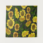 Zonnebloem Wandkleed (Voorkant)