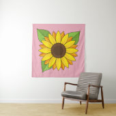 Zonnebloem Wandkleed (In Situ (horizontaal))