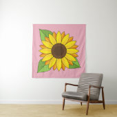 Zonnebloem Wandkleed (In situ)