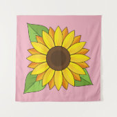 Zonnebloem Wandkleed (Voorkant)