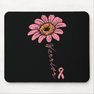 Zonnebloem Warrior Roze Lint Borstkanker Awaren Muismat