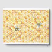 Zonnebloem Wat zal Baby Baby shower worden Gastenboek (Achterkant)