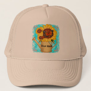 Zonnebloem Watercan Trucker Pet