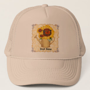 Zonnebloem Watercan Trucker Pet