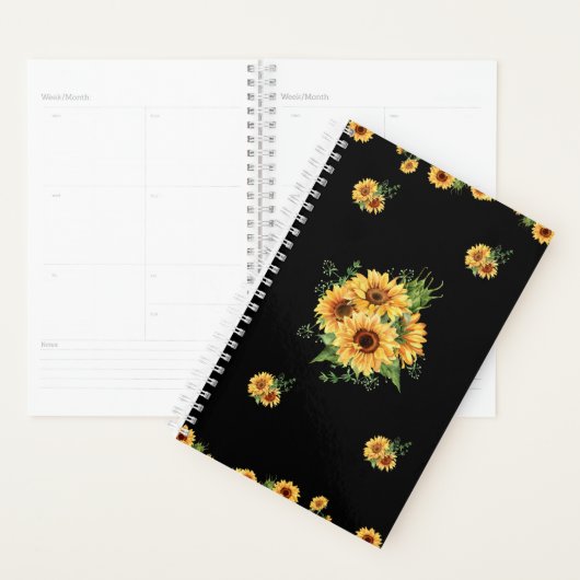 Zonnebloem Watercolor – Bloem Grafisch Planner (Display)