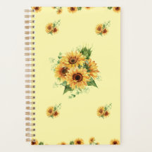 Zonnebloem  Watercolor –  Bloem Grafisch