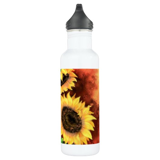 Zonnebloem Waterflesje Waterfles (Rechts)