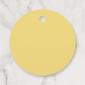 Zonnebloem Waterverf Floral Weddenschap Dank je Bedankjes Labels (Achterkant)