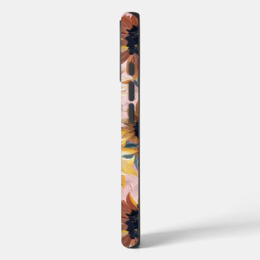 Zonnebloem Waterverf ontwerp Case-Mate iPhone Case (Achterkant / Links)