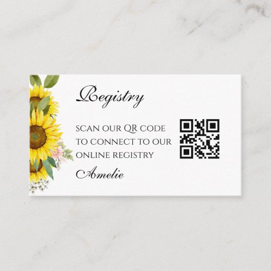 Zonnebloem Waterverf Roze Bloemen Behuizing Kaart (Voorkant)