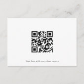 Zonnebloem Website QR-code Details  Informatiekaartje (Achterkant)