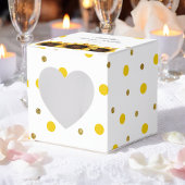 Zonnebloem Weddenschap Bedankt Gele afbeelding Bedankdoosjes