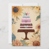 Zonnebloem Weddenschappen Kaart (Achterkant)