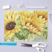 Zonnebloem Weefsel voor Gift Wrapping Tissuepapier (Craft)