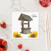 Zonnebloem Well Papieren servetten (Insitu)