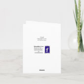 Zonnebloem Wenskaart Kaart (Achterkant)