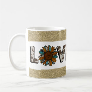 Zonnebloem Western Love Boho Summer Koffiemok
