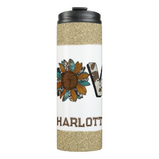 Zonnebloem Western Love Boho Summer Thermosbeker