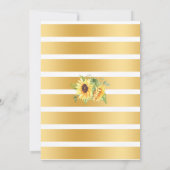 Zonnebloem whisky en wijn voordat ik ga douchen kaart (Achterkant)