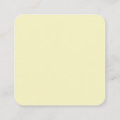 Zonnebloem witte daisy boog elegante foto informatiekaartje (Achterkant)