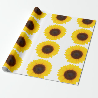 Zonnebloem wrapping film cadeaupapier