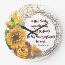 Zonnebloem Wreater met Bedankt Bijbel Verse
