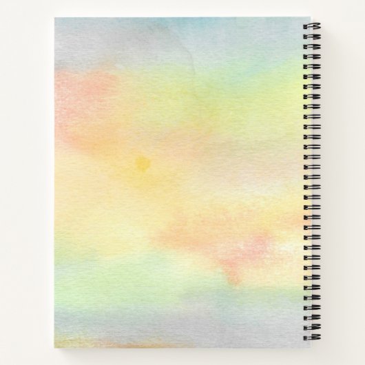 Zonnebloem Yoga Instructeur Personaliseer Notitieb Notitieboek (Achterkant)