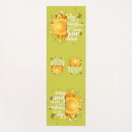Zonnebloem Yoga Yogamat
