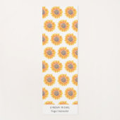 Zonnebloem Yogadocent Yogamat (Voorkant)