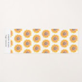 Zonnebloem Yogadocent Yogamat (Voorkant (horizontaal))