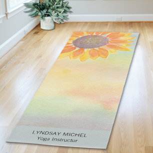 Zonnebloem Yogadocent Yogamat