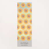 Zonnebloem Yogadocent Yogamat (Voorkant)