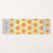 Zonnebloem Yogadocent Yogamat (Voorkant (horizontaal))