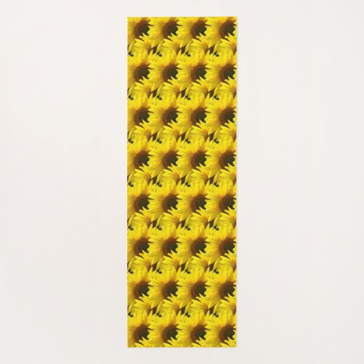 Zonnebloem Yogamat (Achterkant)