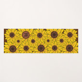 Zonnebloem Yogamat (Voorkant (horizontaal))