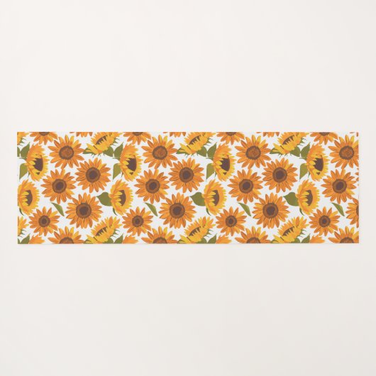 Zonnebloem Yogamat (Achterkant (horizontaal))