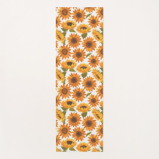 Zonnebloem Yogamat (Voorkant)