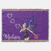 Zonnebloem Zachte Drijnband Deken (Voorkant)