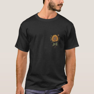 Zonnebloem Zakje Gele Bloem Plant Bloemist Zonnebl T-shirt