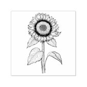 Zonnebloem Zelfinktende Stempel (Design)