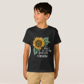 Zonnebloem Zelfmoord Bewustzijn T-shirt (Voorkant volledig)