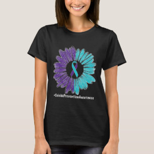Zonnebloem Zelfmoordpreventie T-shirt