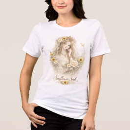 Zonnebloem Ziel Tri-Blend Shirt