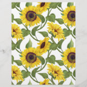 Zonnebloem Zoek de gast Bruidsmeisje Bingo  Flyer (Achterkant)