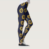 Zonnebloem zomer zon leggings (Rechts)
