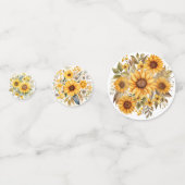 Zonnebloem Zomertafel Confetti Set (Achterkanten)